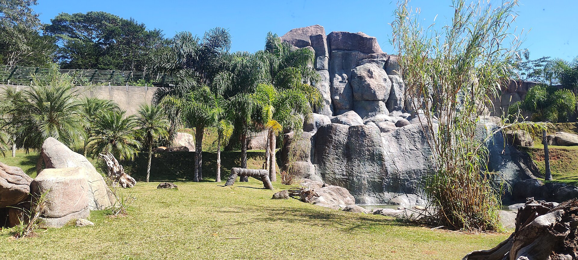 Vista panorâmica do Animália Park em Cotia