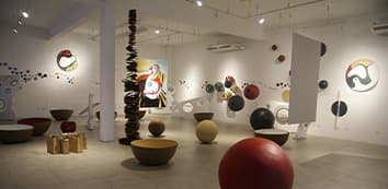 Exposição interativa Sala das Esferas