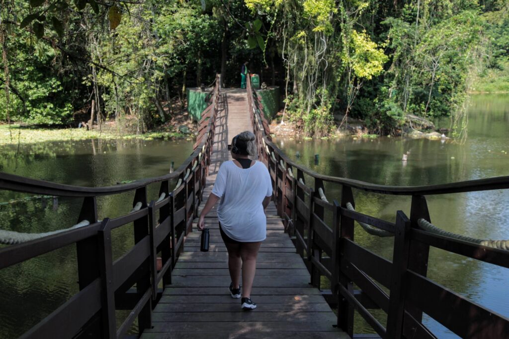 Orquidário Municipal de Santos — passeio para crianças
