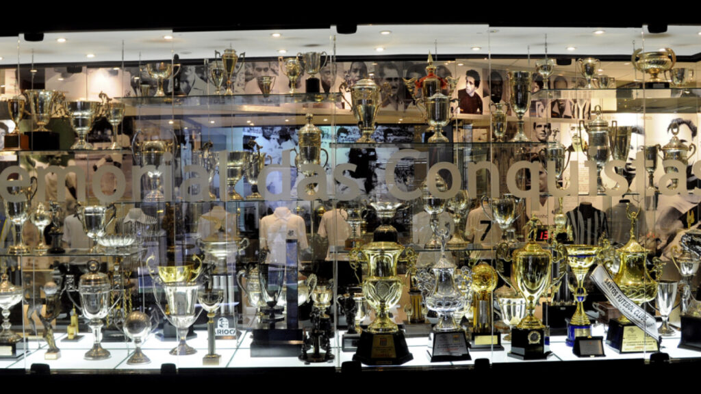 Memorial das Conquistas do Santos FC em Santos