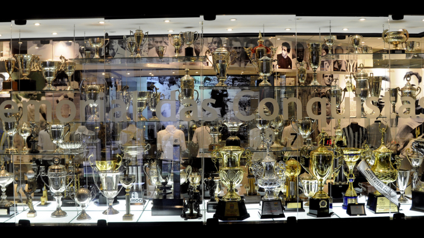 Memorial das Conquistas do Santos FC em Santos
