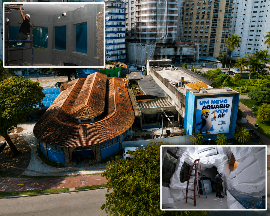 Aquário Municipal de Santos — aquário para visitar com crianças em Santos