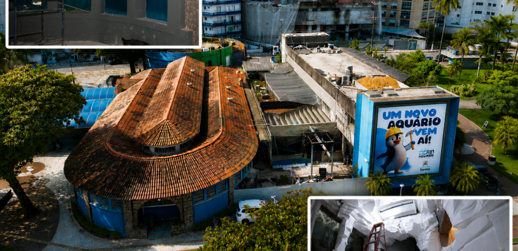 Aquário Municipal de Santos — aquário para visitar com crianças em Santos