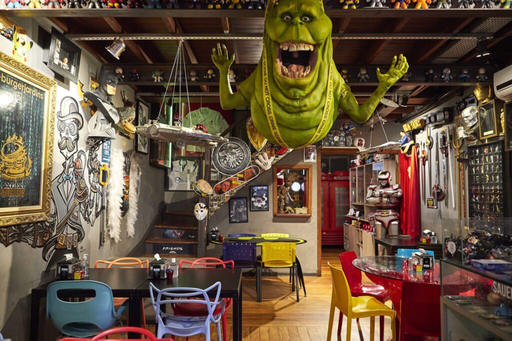 Ambiente real do LE Burger