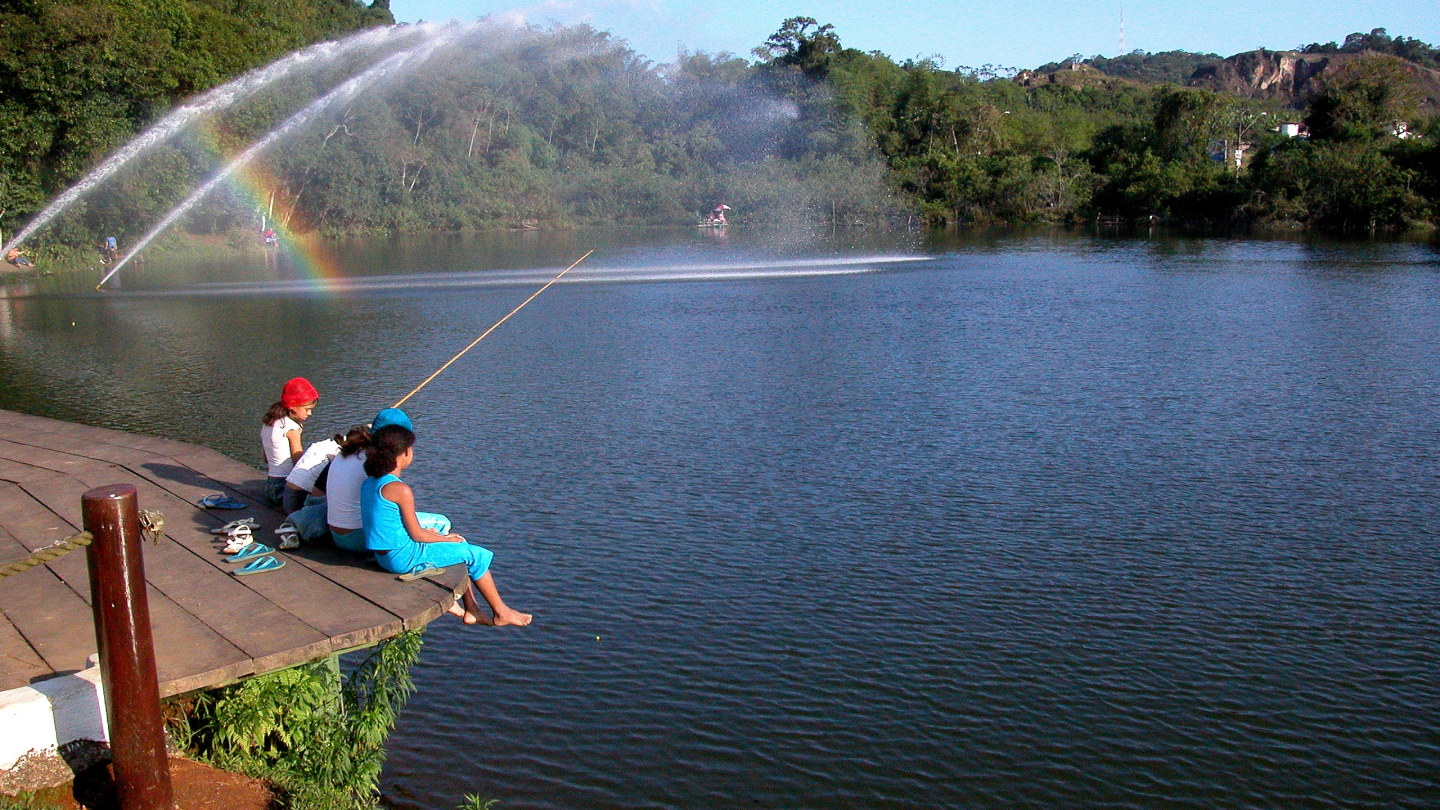 Orquidário Municipal de Santos — passeio para crianças
