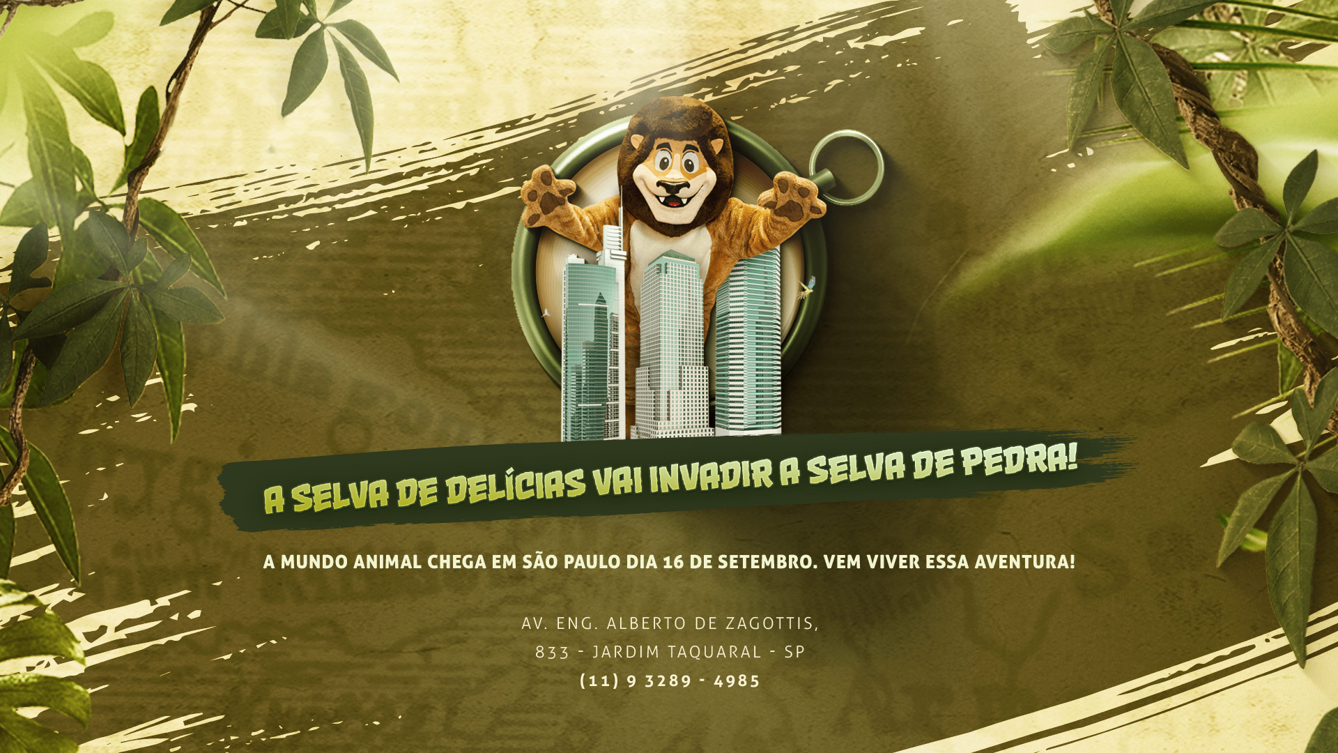 Mundo Animal — Freguesia do Ó — restaurante temático para famílias