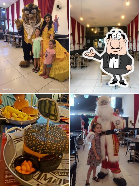 Ambiente real do Orlando Magic Burger