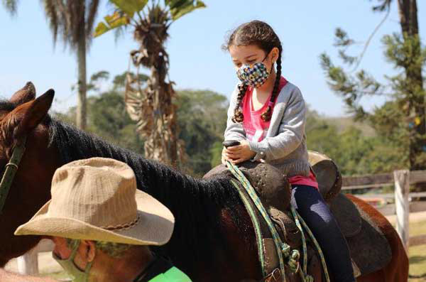 Passeio a cavalo